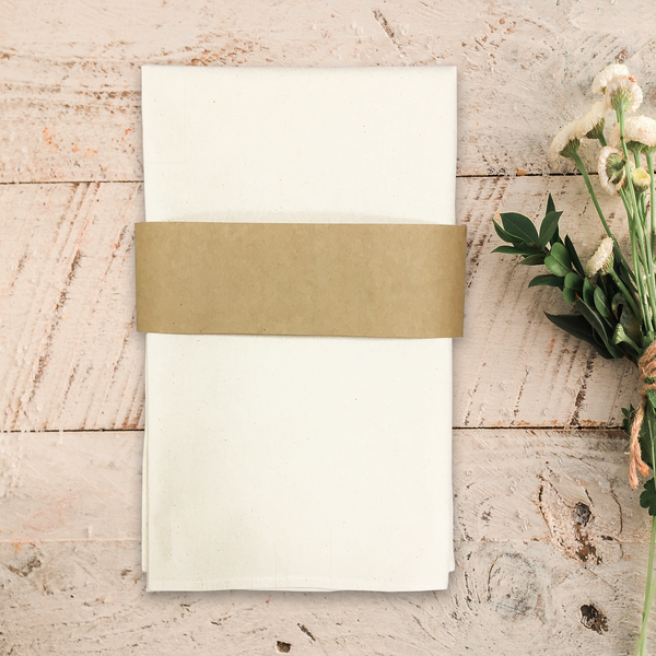 Custom Printed Kraft Paper Band Canvastry