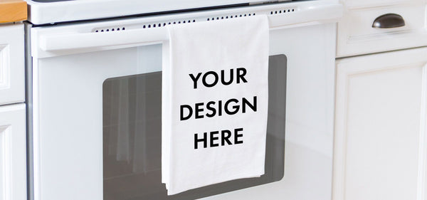 How does digital printing DTG work on towels?