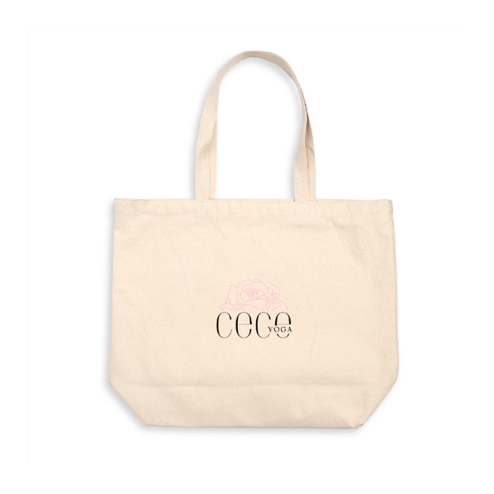 Personalized Jumbo Canvas Tote Bag