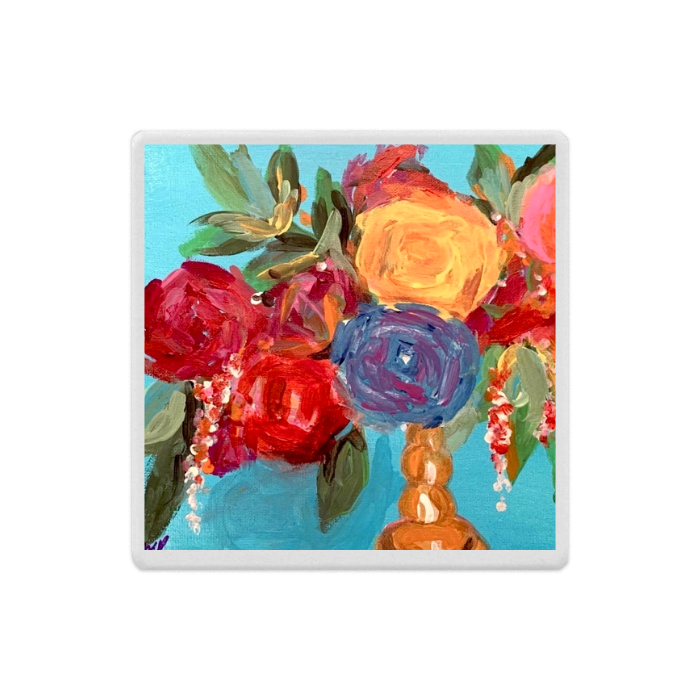 Personalized Absorbent Square Ceramic Stone Coaster