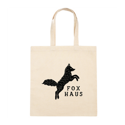 Personalized Square Canvas Tote Bag