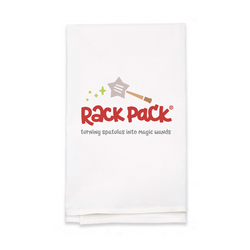 Personalized White Flour Sack Tea Towel