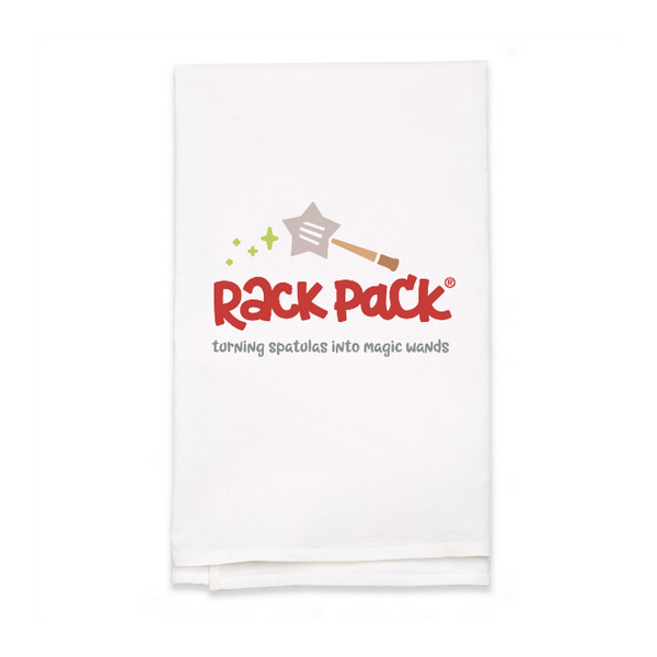 Personalized White Flour Sack Tea Towel
