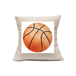 Custom Printed Natural Canvas Pillowcase with Zipper 18"x18"