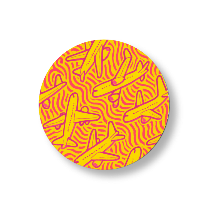 Personalized Absorbent Round Ceramic Stone Coaster