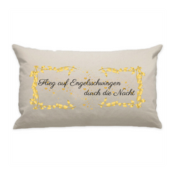 10"x18" Natural Cotton Canvas Decorative Pillow Case
