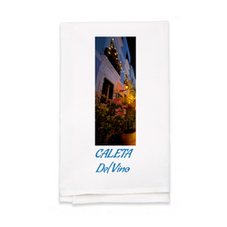 Personalized White Flour Sack Tea Towel