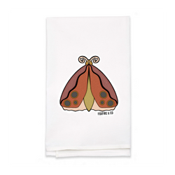 Personalized White Flour Sack Tea Towel