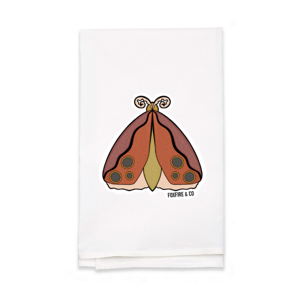 Personalized White Flour Sack Tea Towel