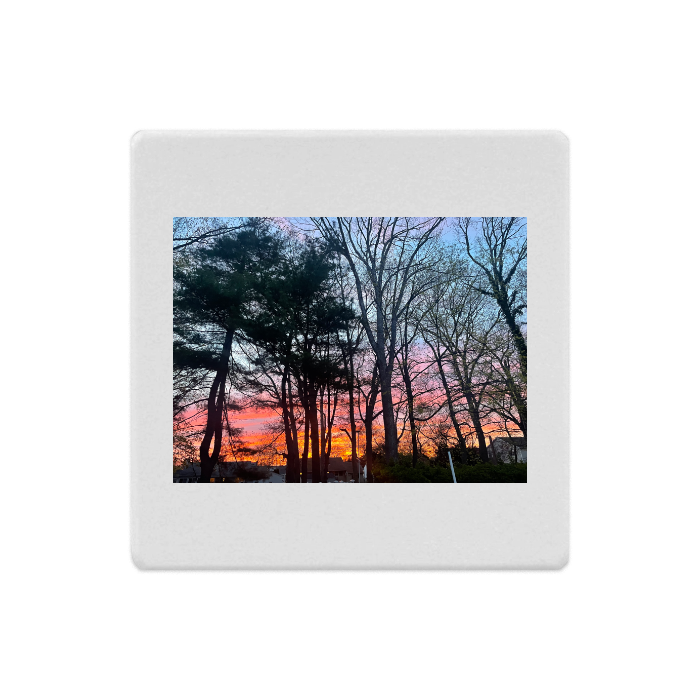 Personalized Absorbent Square Ceramic Stone Coaster