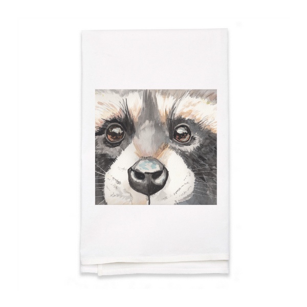 Personalized White Flour Sack Tea Towel