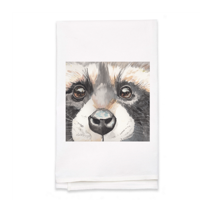Personalized White Flour Sack Tea Towel