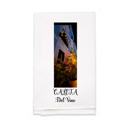 Personalized White Flour Sack Tea Towel
