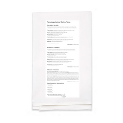 Personalized White Flour Sack Tea Towel