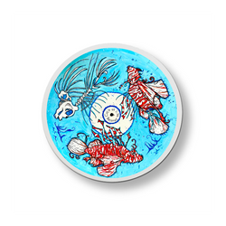 Personalized Absorbent Round Ceramic Stone Coaster