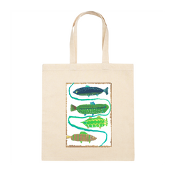 Personalized Square Canvas Tote Bag