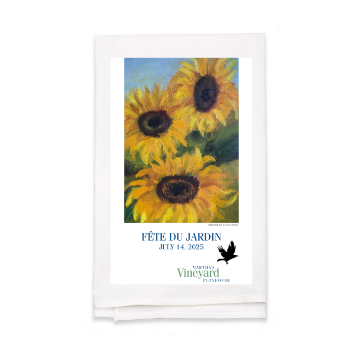 Personalized White Flour Sack Tea Towel