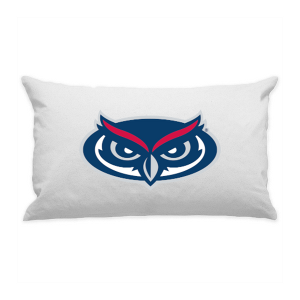 10"x18" White Cotton Canvas Decorative Pillow Case
