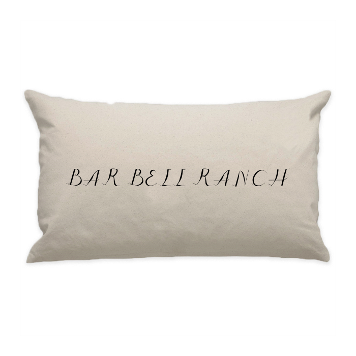 10"x18" Natural Cotton Canvas Decorative Pillow Case