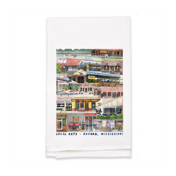 Personalized White Flour Sack Tea Towel