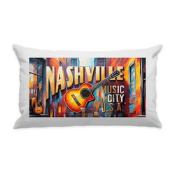 10"x18" White Cotton Canvas Decorative Pillow Case