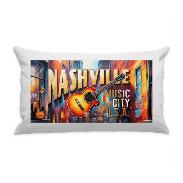 10"x18" White Cotton Canvas Decorative Pillow Case
