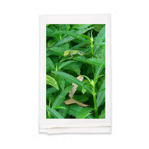 Personalized White Flour Sack Tea Towel