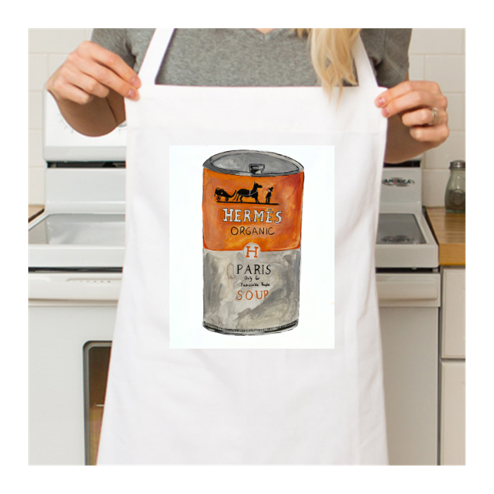 Personalized Classic White Apron