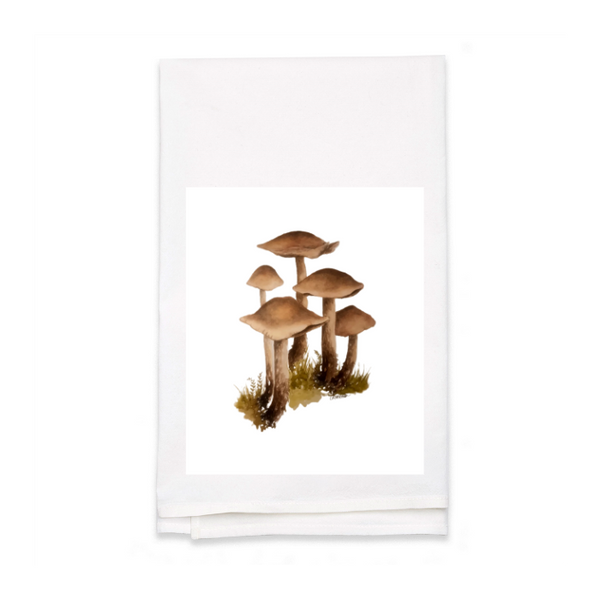 Personalized White Flour Sack Tea Towel