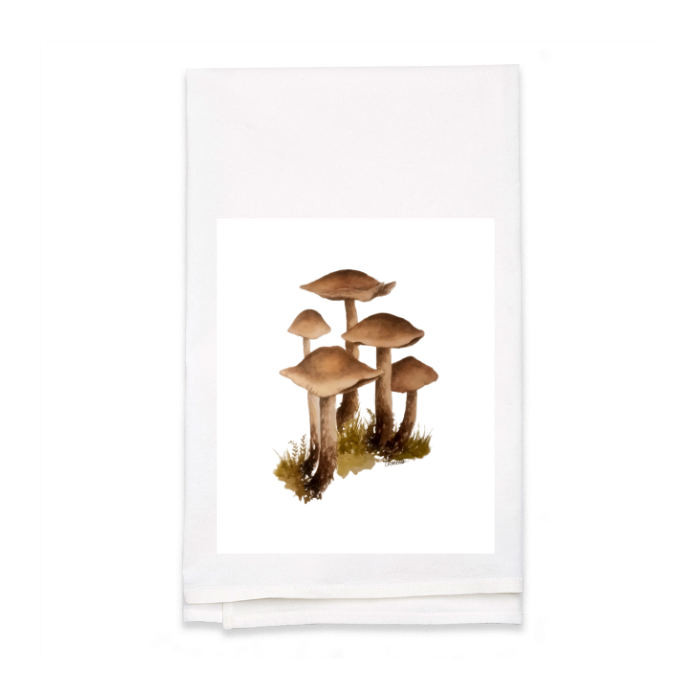 Personalized White Flour Sack Tea Towel