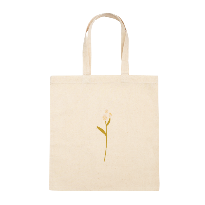 Personalized Square Canvas Tote Bag