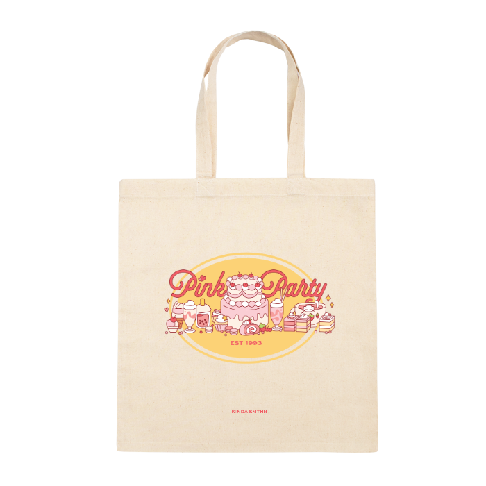 Personalized Square Canvas Tote Bag