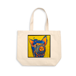 Personalized Jumbo Canvas Tote Bag
