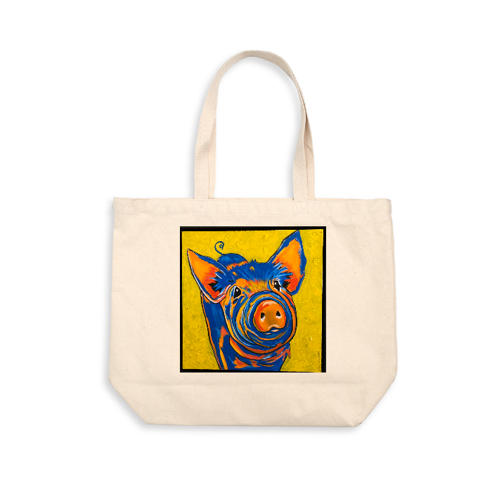 Personalized Jumbo Canvas Tote Bag