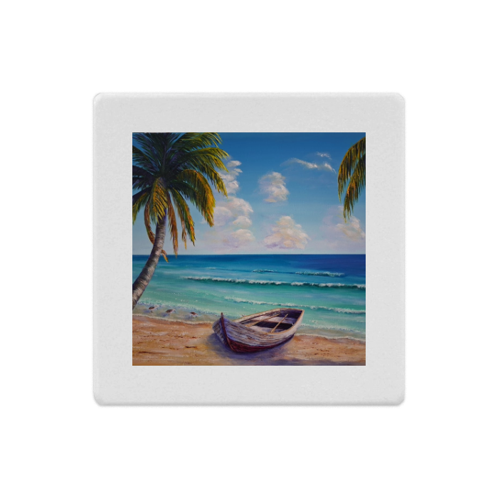 Personalized Absorbent Square Ceramic Stone Coaster