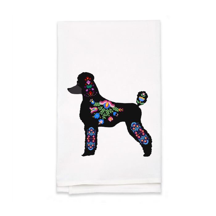 Personalized White Flour Sack Tea Towel