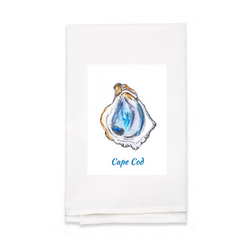 Personalized White Flour Sack Tea Towel