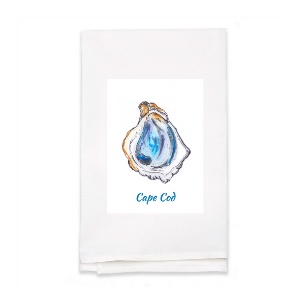 Personalized White Flour Sack Tea Towel