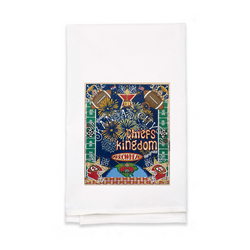 Personalized White Flour Sack Tea Towel