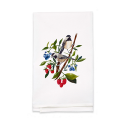 Personalized White Flour Sack Tea Towel