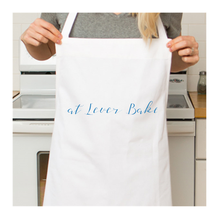 Personalized Classic White Apron