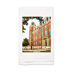 Personalized White Flour Sack Tea Towel