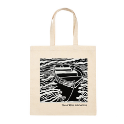 Personalized Square Canvas Tote Bag