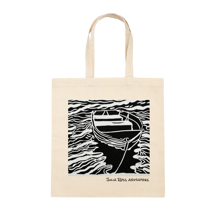 Personalized Square Canvas Tote Bag
