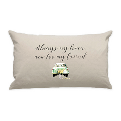 10"x18" Natural Cotton Canvas Decorative Pillow Case