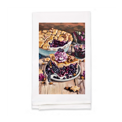 Personalized White Flour Sack Tea Towel