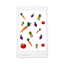 Personalized White Flour Sack Tea Towel