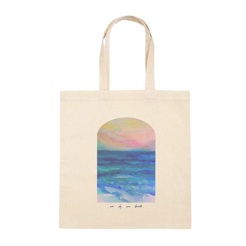 Personalized Simple Canvas Tote Bag