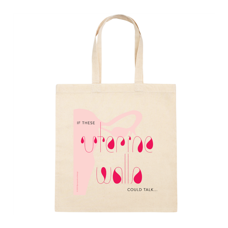Personalized Simple Canvas Tote Bag