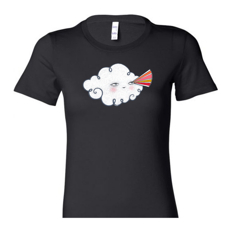 Custom Printed Bella Canvas Women's Fitted Tee Shirt